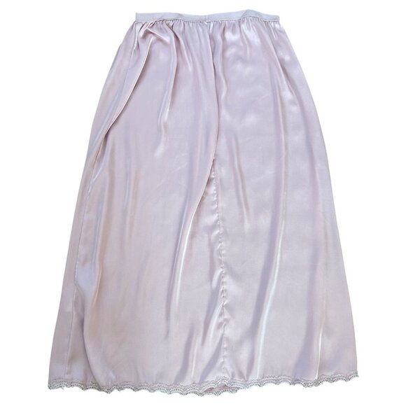 Avid Love Vintage Slip Skirt in Baby Pink Size Large - Picture 5 of 6